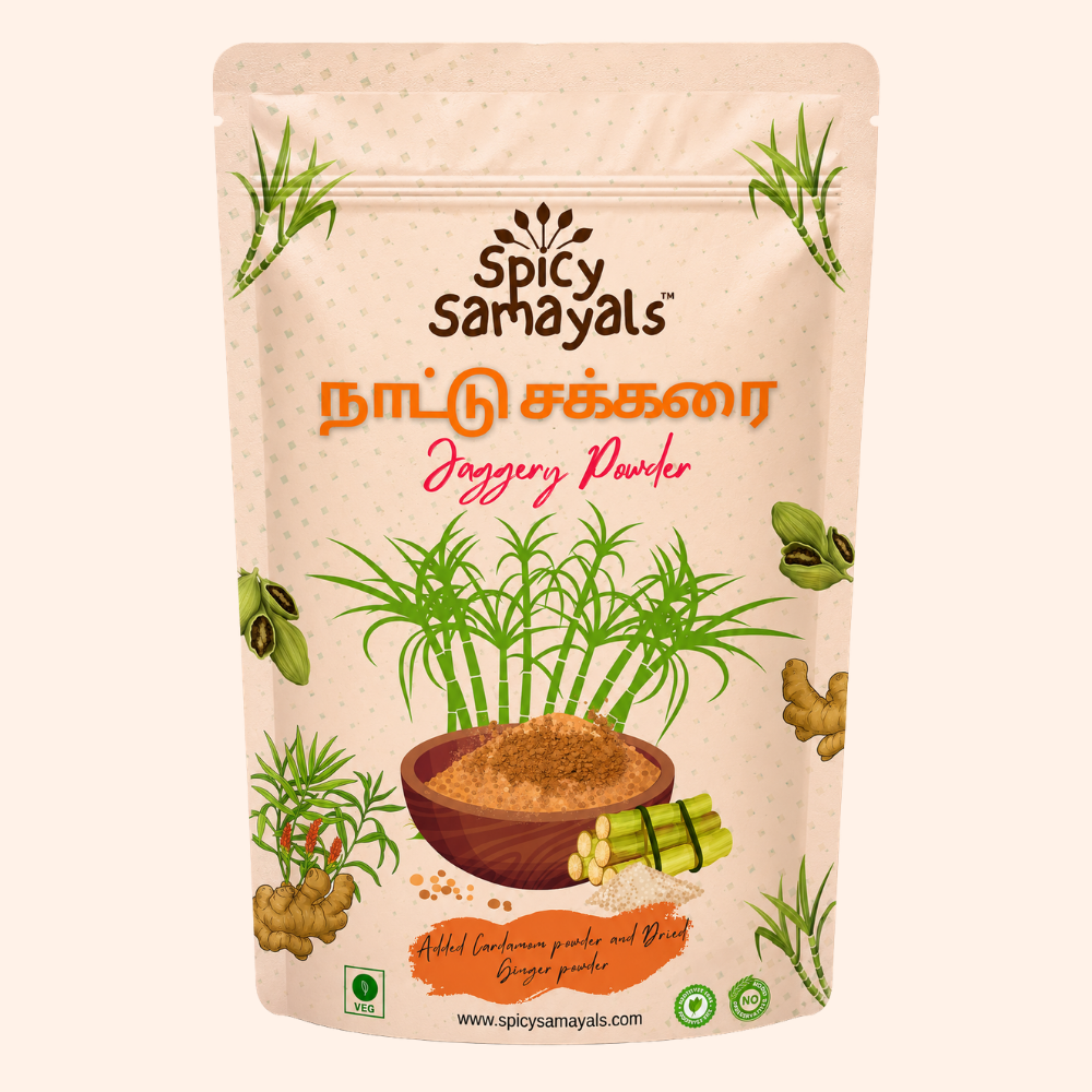 Jaggery Powder (Nattu Sakkarai)