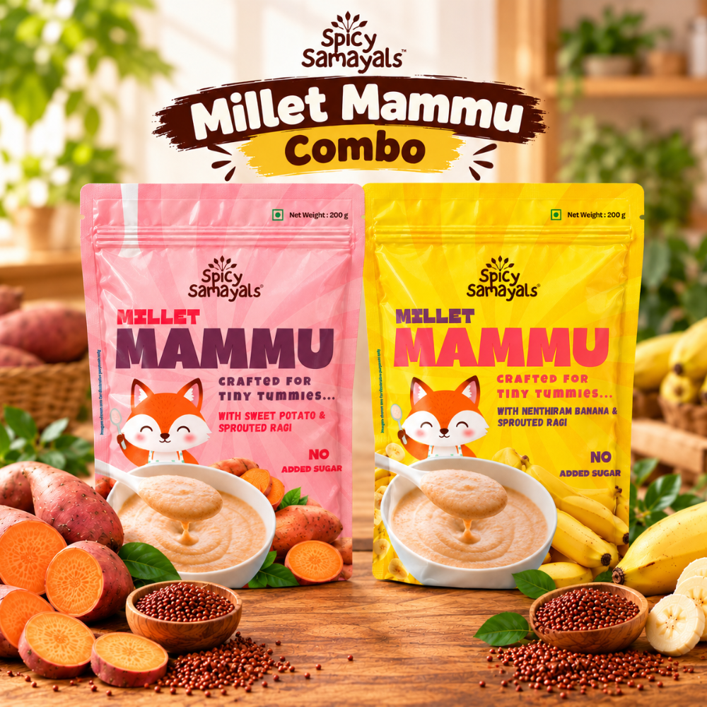 Millet Mammu Combo(Sweet Potato & Banana)