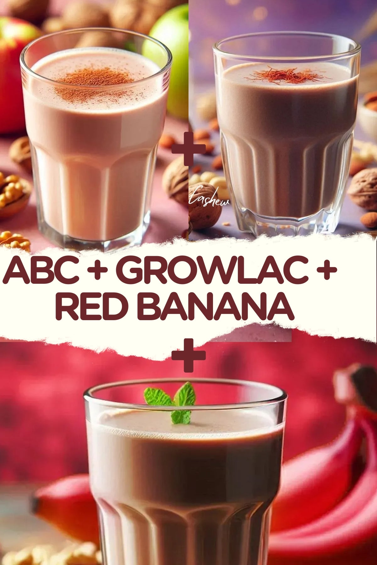 Triple Malt Combo - ABC + Growlac + Red banana