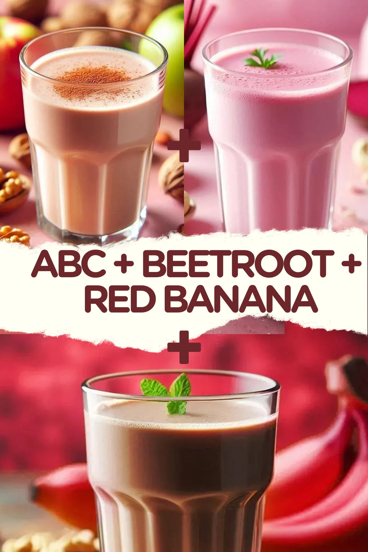 Triple Malt Combo - ABC +  Beetroot + Red Banana