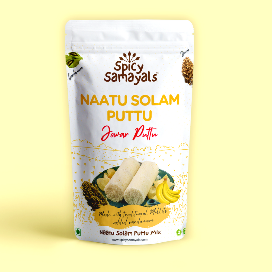 Nattu Solam Puttu (Jowar Puttu) – Spicy Samayals