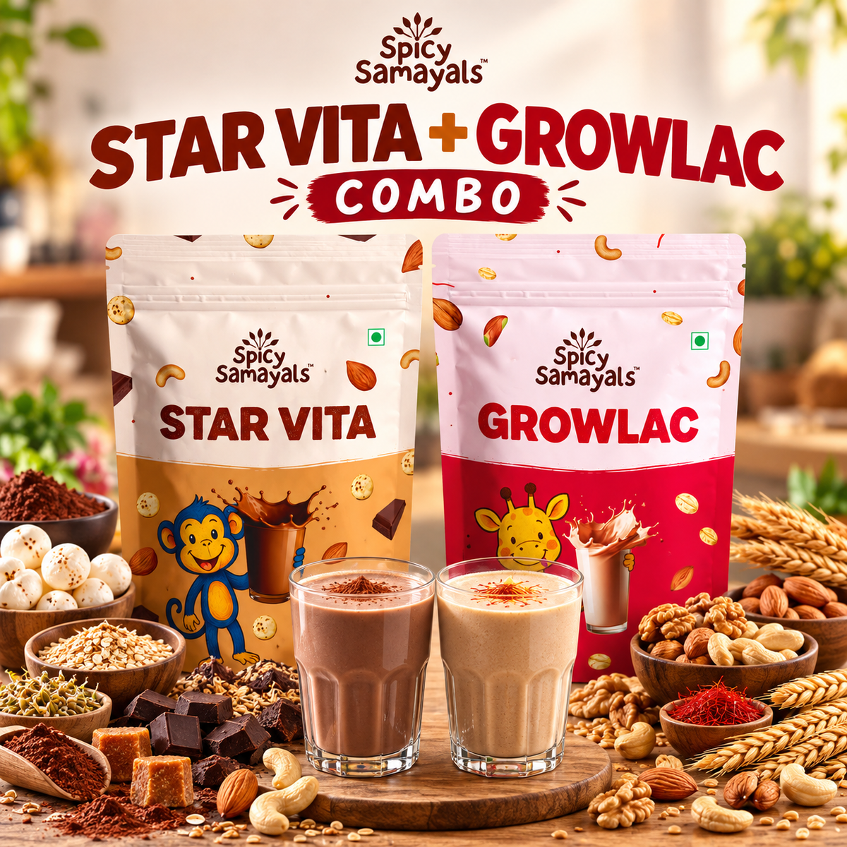 Double Malt Combo - STARVITA + GROWLAC
